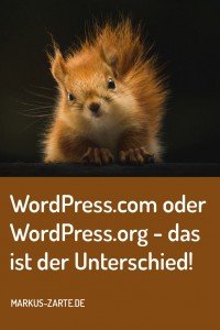 Unterschied WordPress.com WordPress.org