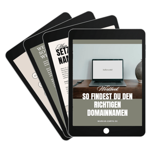 Workbook - So findest Du den richtigen Domainnamen